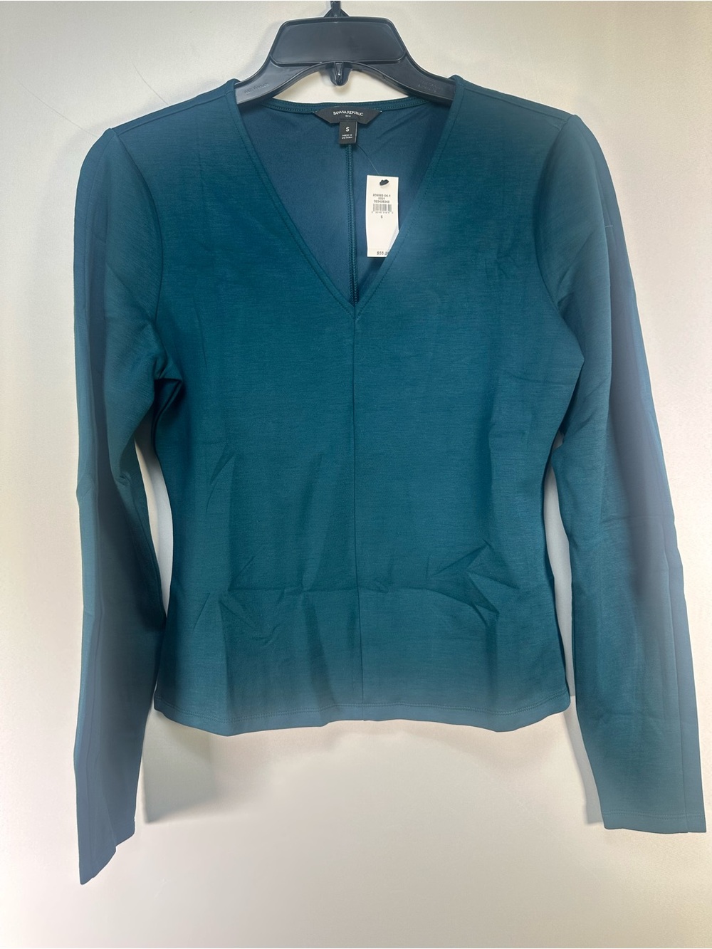 Banana Republic Teal Soft Touch V-Neck Top
